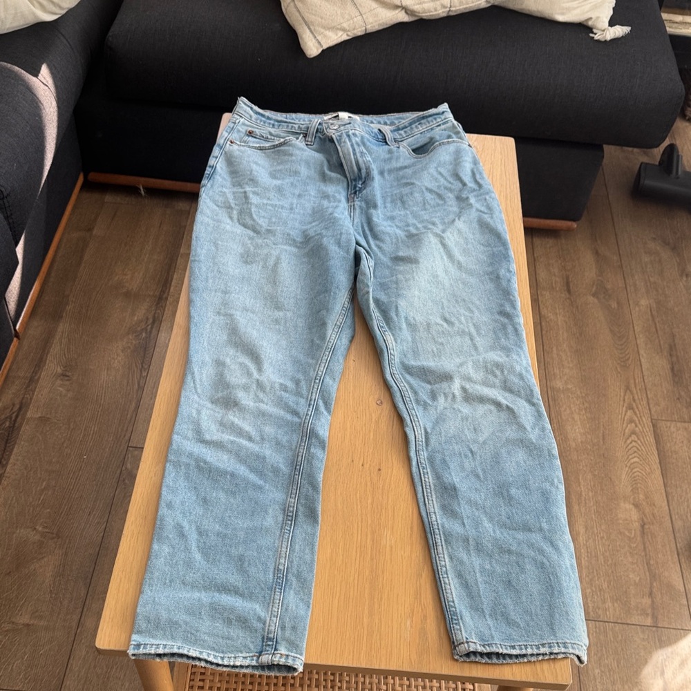 Abercrombie & Fitch Sky Blue Straight Jeans